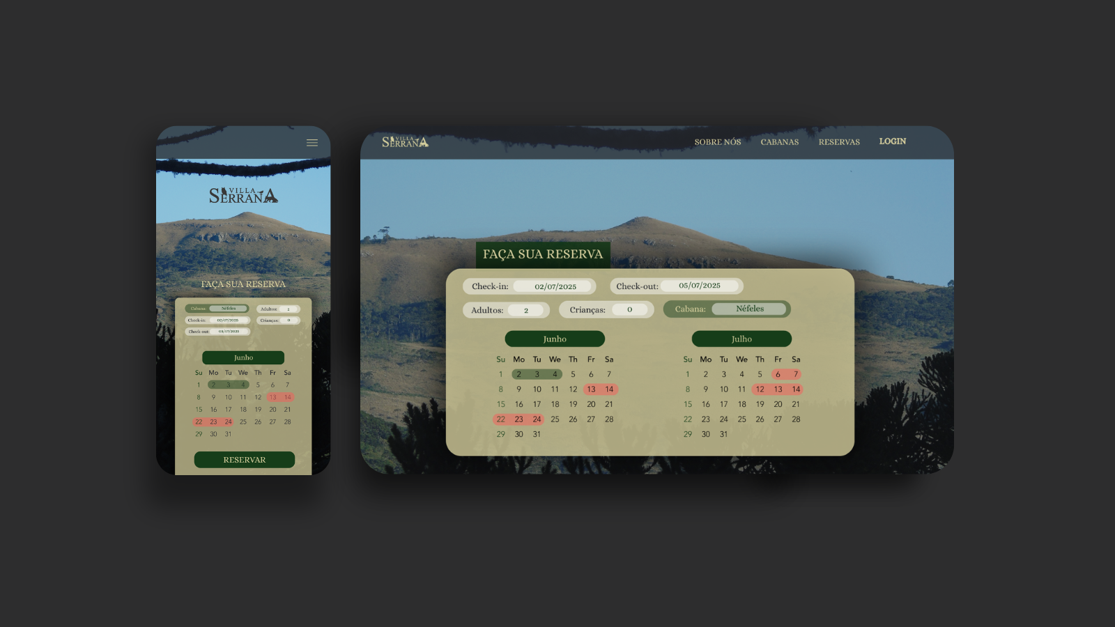 Website de Reservas